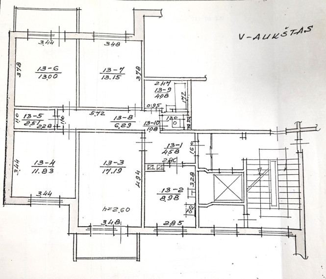 Parduodamas butas Baltų pr., Šilainiai, Kauno m., Kauno m. sav., 82.69 m2 ploto 21