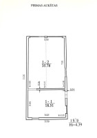 Parduodamas namas Rytmečio , Plukių k., Panevėžio r. sav., 63.52 m2 ploto, 2 aukštai 11