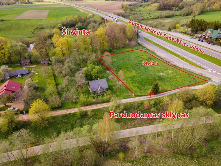 Parduodamas kitos paskirties sklypas Varanavos k., Širvintų r. sav., 31.4 a ploto 3