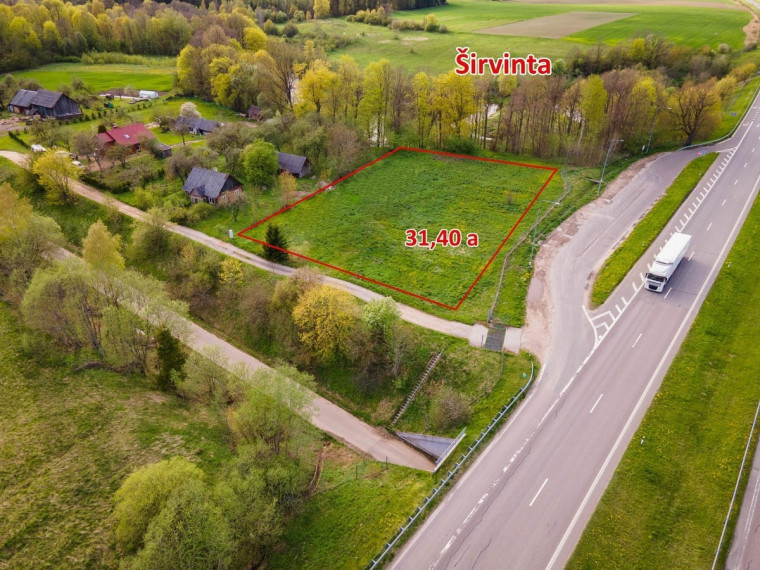 Parduodamas kitos paskirties sklypas Varanavos k., Širvintų r. sav., 31.4 a ploto 2