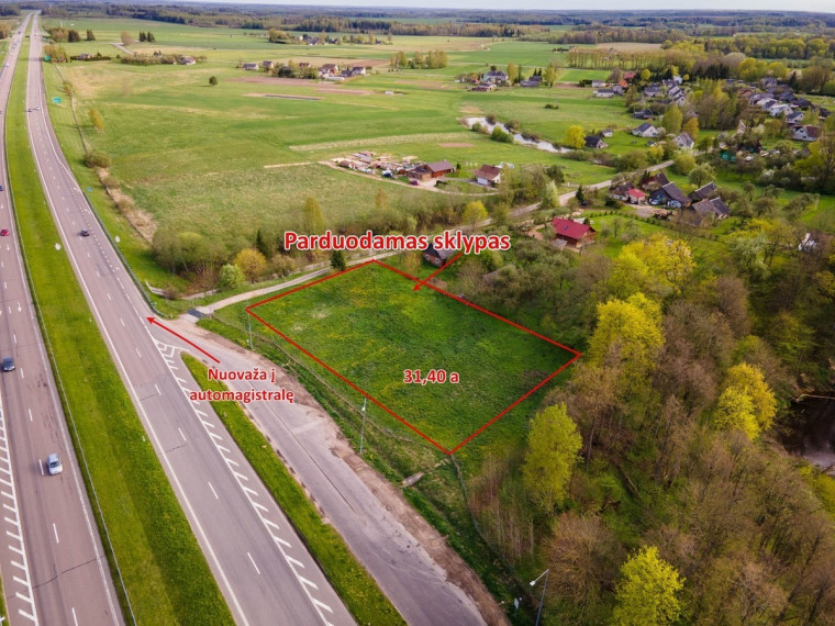 Parduodamas kitos paskirties sklypas Varanavos k., Širvintų r. sav., 31.4 a ploto 6