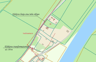 Parduodamas  sklypas Tuščiaulių k., Vilniaus r. sav., 13.5 a ploto 18