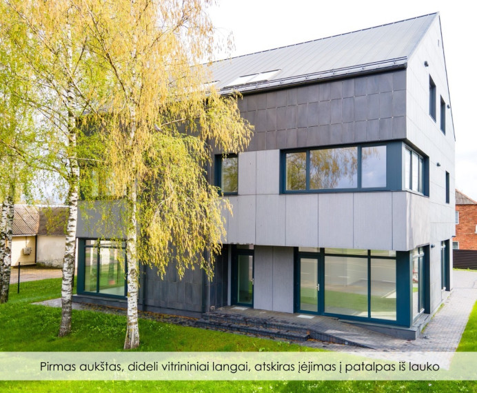 Parduodamos administracinės, kitos paskirties, maitinimo, paslaugų, prekybos patalpos Dzūkų g., Centras, Marijampolės m., Marijampolės sav., 57.39 m2 ploto 2