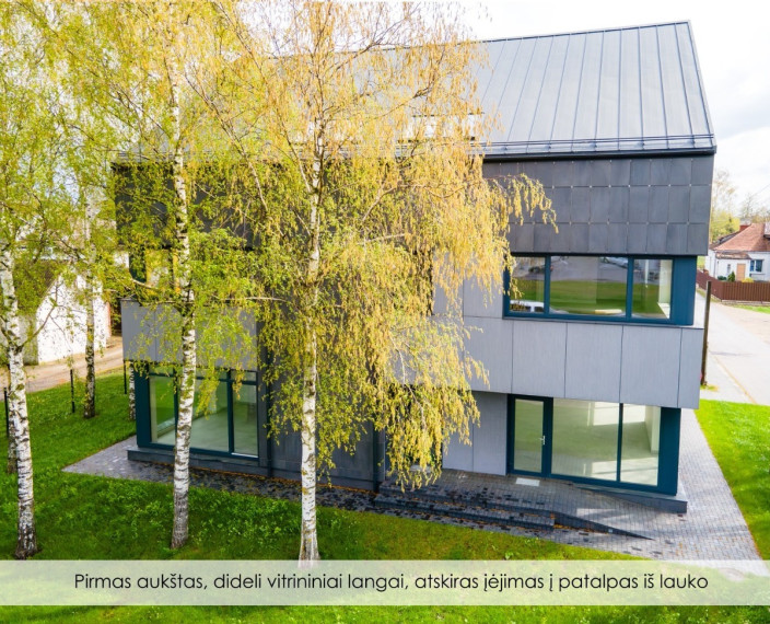 Parduodamos administracinės, kitos paskirties, maitinimo, paslaugų, prekybos patalpos Dzūkų g., Centras, Marijampolės m., Marijampolės sav., 120 m2 ploto 2