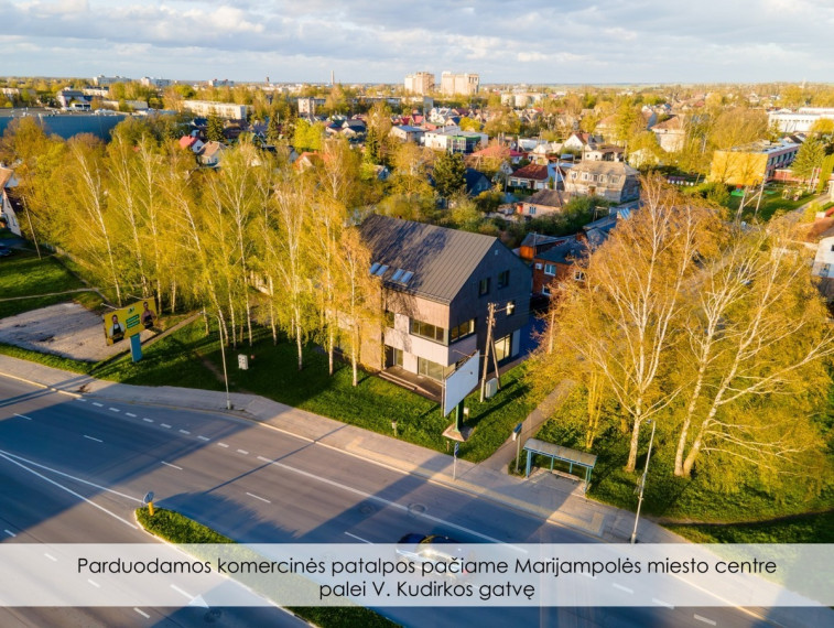 Parduodamos administracinės, kitos paskirties, maitinimo, paslaugų, prekybos patalpos Dzūkų g., Centras, Marijampolės m., Marijampolės sav., 120 m2 ploto 4