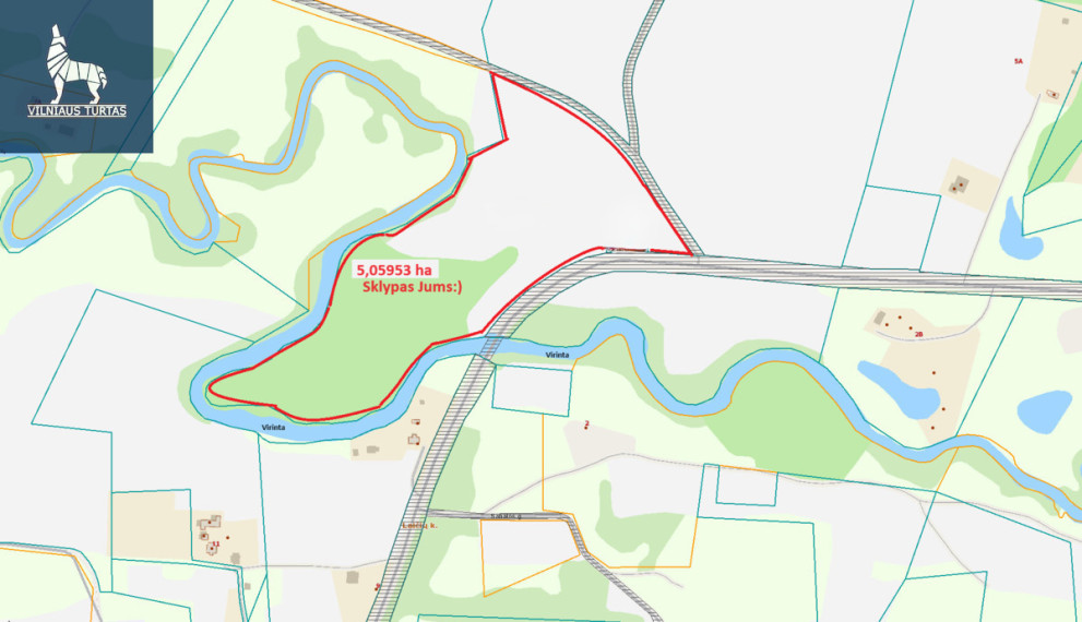 Parduodamas sklypas Laičių k., Molėtų r. sav., 506 a ploto 1