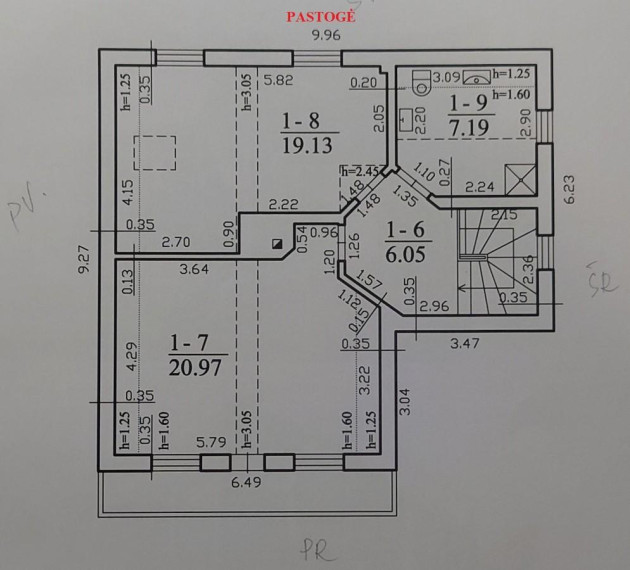 Parduodamas namas Tilžės g., Centras, Šiaulių m., Šiaulių m. sav., 117.54 m² ploto 3 kambariai 23