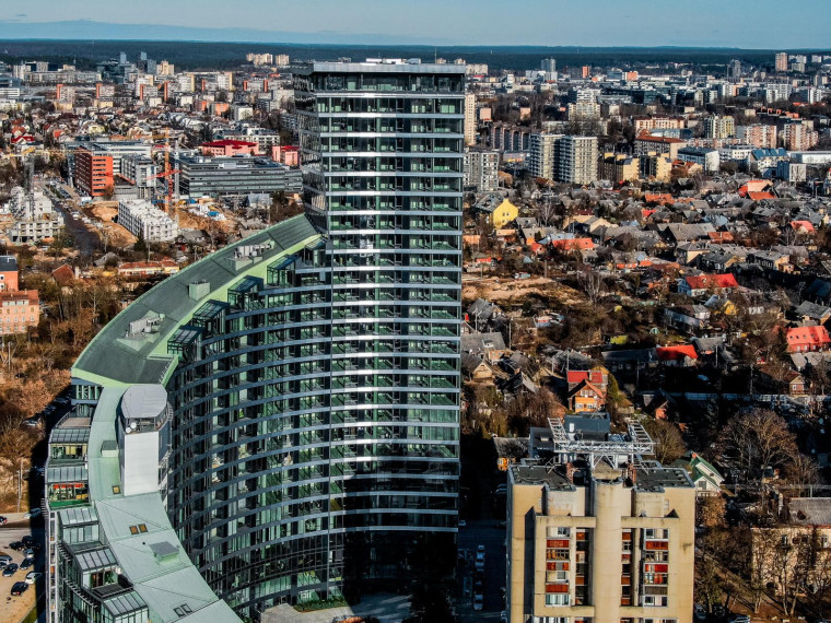 Parduodamas butas Konstitucijos pr., Šnipiškės, Vilniaus m., Vilniaus m. sav., 48.00 m² ploto 2 kambariai 3