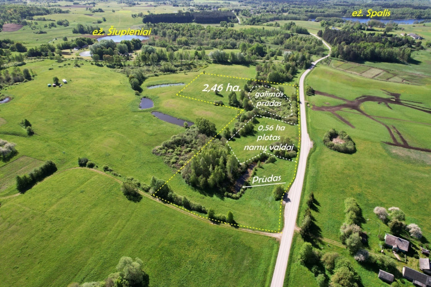 Parduodamas sklypas Sodžiaus g., Šiupienių k., Molėtų r. sav., 302 a ploto 1