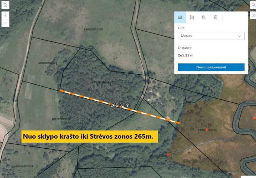 ŽŪ sklypas su elektra 0,85ha už 2'500 Eur (Elektrėnų r.) 2