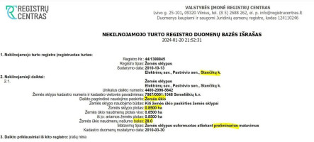 ŽŪ sklypas su elektra 0,85ha už 2'500 Eur (Elektrėnų r.) 7