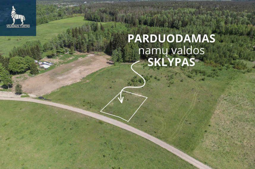 Parduodamas sklypas Užupio g., Dusinėnų k., Vilniaus r. sav., 14 a ploto 1
