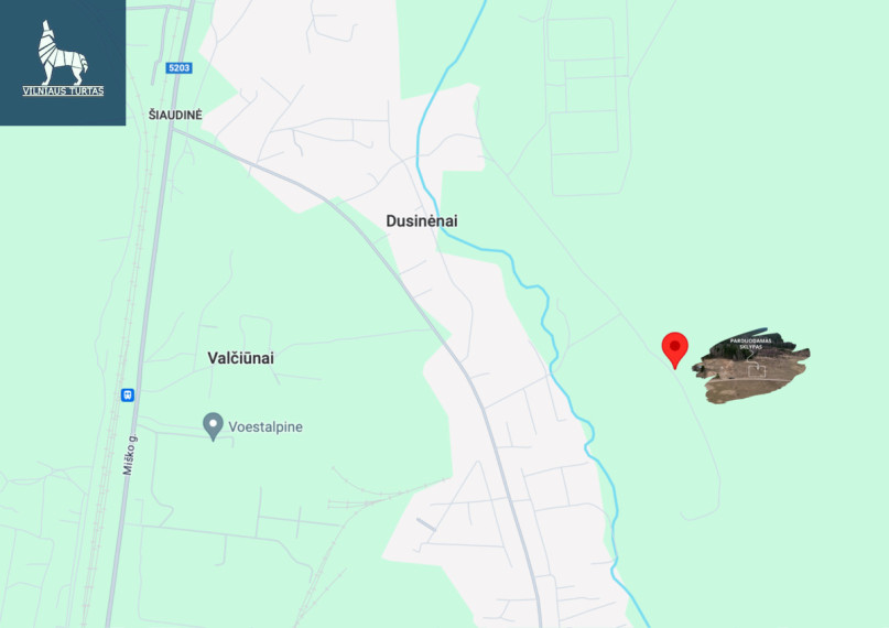 Parduodamas sklypas Užupio g., Dusinėnų k., Vilniaus r. sav., 14 a ploto 5