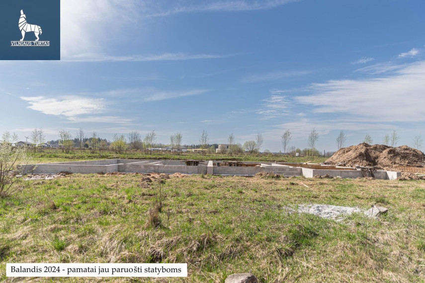 Parduodamas namas Klebniškių g., Daržininkų k., Vilniaus r. sav., 117.37 m2 ploto, 1 aukštai 8