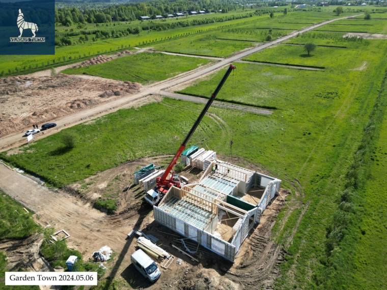 Parduodamas namas Klebniškių g., Daržininkų k., Vilniaus r. sav., 117.37 m2 ploto, 1 aukštai 11