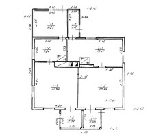 Parduodamas namas Užmiesčio g., Kuršėnų m., Šiaulių r. sav., 72.81 m² ploto 3 kambariai 16