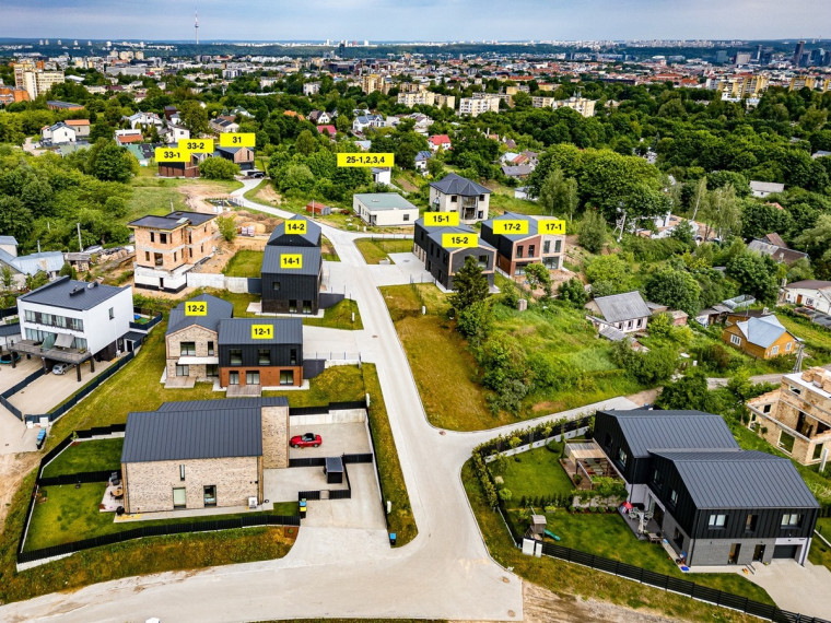 Parduodamas namas Perlojos g., Rasos, Vilniaus m., Vilniaus m. sav., 86.23 m2 ploto, 3 aukštai 1