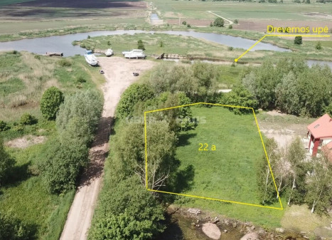Parduodamas komercinės paskirties sklypas Mokyklos g., Drevernos k., Klaipėdos r. sav., 22 a ploto
