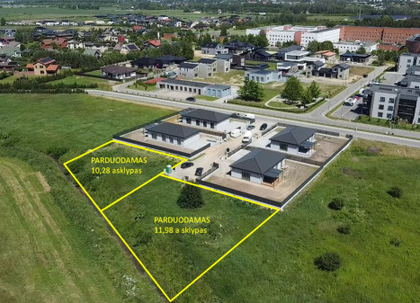 Parduodamas labai patrauklus sklypas Aitvarų g., Šiauliai
