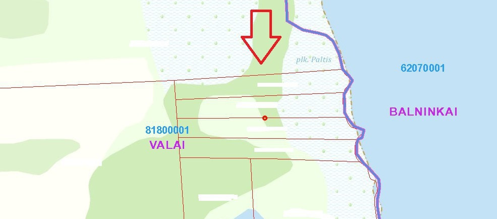 Parduodamas  sklypas Antalaušių k., Ukmergės r. sav., 160.5 a ploto 12