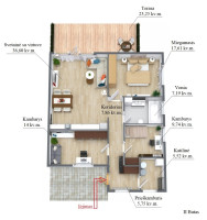 Parduodamas namas Bokšto g., Aukštakalnio, Utenos m., Utenos r. sav., 101.83 m2 ploto, 1 aukštai 27