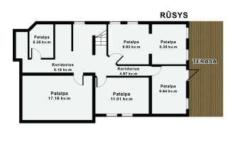 Parduodamas namas Joninių g., Žaliakalnis, Kauno m., Kauno m. sav., 304.7 m2 ploto, 2 aukštai 23