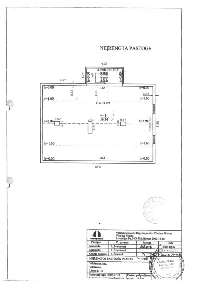 Parduodamas butas Lenkų g., Naujininkai, Vilniaus m., Vilniaus m. sav., 20.93 m² ploto 1 kambarys 7