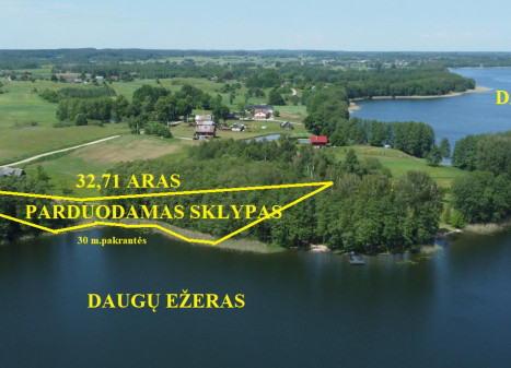Parduodamas sklypas Ežero g., Bukaučiškių II k., Alytaus r. sav., 32.71 a ploto