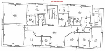 Nuomojamos administracinės, kitos paskirties, paslaugų, prekybos patalpos Mindaugo g., Naujamiestis, Vilniaus m., Vilniaus m. sav., 237.47 m2 ploto 14