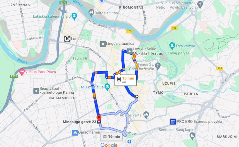 Nuomojamos administracinės, kitos paskirties, paslaugų, prekybos patalpos Mindaugo g., Naujamiestis, Vilniaus m., Vilniaus m. sav., 237.47 m2 ploto 15