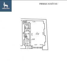 Parduodamas namas Ligoninės g., Senamiestis, Vilniaus m., Vilniaus m. sav., 61 m2 ploto, 2 aukštai 17