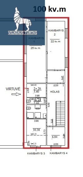 Parduodamos administracinės, gamybinės patalpos Naujoji Vilnia, Vilniaus m., Vilniaus m. sav., 1524 m2 ploto 14