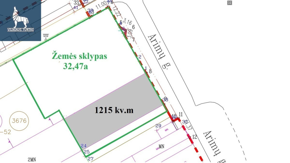 Parduodamos administracinės, gamybinės patalpos Naujoji Vilnia, Vilniaus m., Vilniaus m. sav., 1524 m2 ploto 2