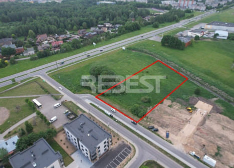 Parduodamas komercinės paskirties sklypas Aitvarų g., Žaliūkiai, Šiaulių m., Šiaulių m. sav., 58 a ploto