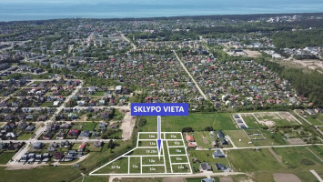 Parduodamas namų valdos paskirties sklypas Didžioji g., Palangos m. sav., 10 a ploto 2