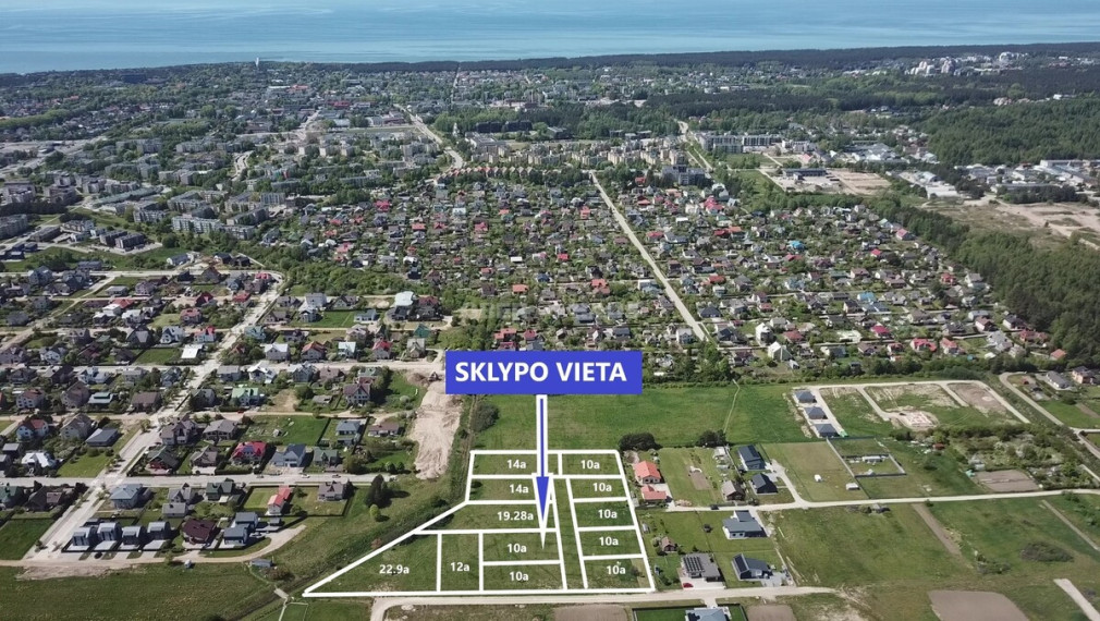 Parduodamas namų valdos paskirties sklypas Didžioji g., Palangos m. sav., 10 a ploto 2