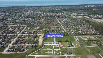 Parduodamas namų valdos paskirties sklypas Didžioji g., Palangos m. sav., 10 a ploto 2