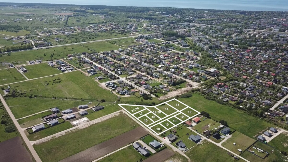 Parduodamas namų valdos paskirties sklypas Didžioji g., Palangos m. sav., 10 a ploto 3