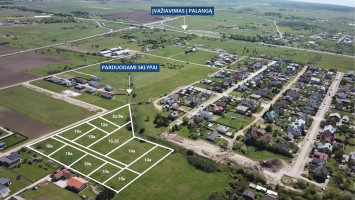 Parduodamas namų valdos paskirties sklypas Didžioji g., Palangos m. sav., 10 a ploto 1