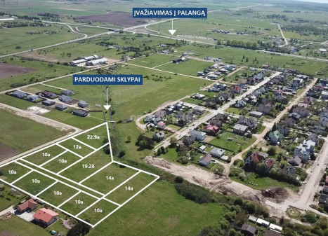 Parduodamas namų valdos paskirties sklypas Didžioji g., Palangos m. sav., 10 a ploto