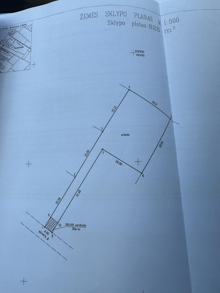 Parduodamas sklypas Aitvarų g., Verduliukų k., Šiaulių r. sav., 7.92 a ploto 3
