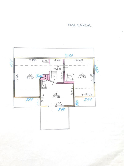 Parduodamas namas A. Povyliaus g., Radviliškio m., Radviliškio r. sav., 106.98 m² ploto 5 kambariai 25