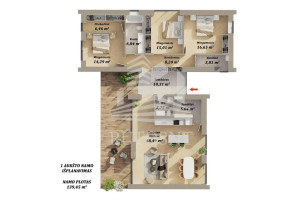 Parduodamas namas Ketvergių k., Klaipėdos r. sav., 139.00 m² ploto 4 kambariai 4