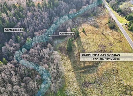 Parduodamas kitos paskirties sklypas Molėtų g., Antaliežių k., Molėtų r. sav., 110.41 a ploto