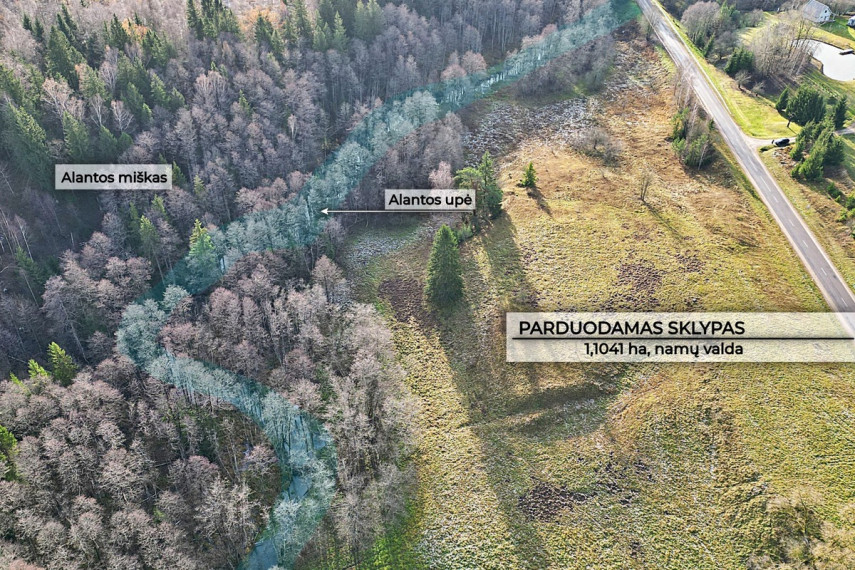 Parduodamas kitos paskirties sklypas Molėtų g., Antaliežių k., Molėtų r. sav., 110.41 a ploto 1