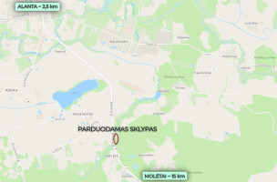 Parduodamas kitos paskirties sklypas Molėtų g., Antaliežių k., Molėtų r. sav., 110.41 a ploto 24