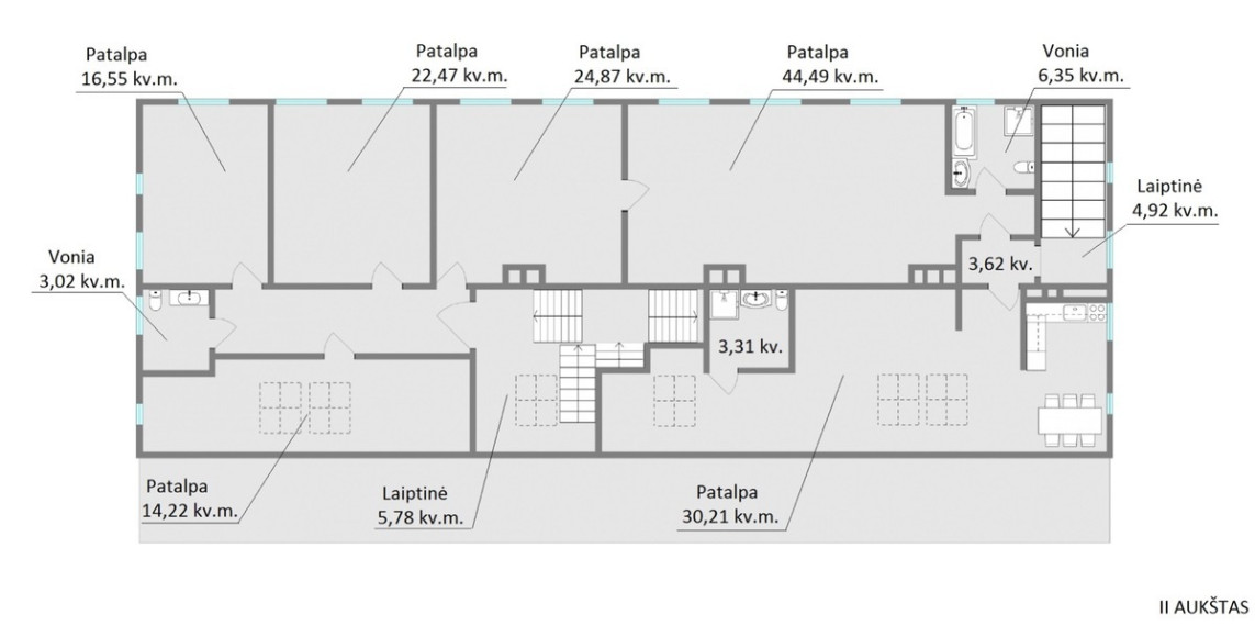 Parduodamas namas Ligoninės g., Centras, Klaipėdos m., Klaipėdos m. sav., 464 m2 ploto 20