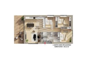 Parduodamas namas Ketvergių k., Klaipėdos r. sav., 103.00 m² ploto 4 kambariai 4