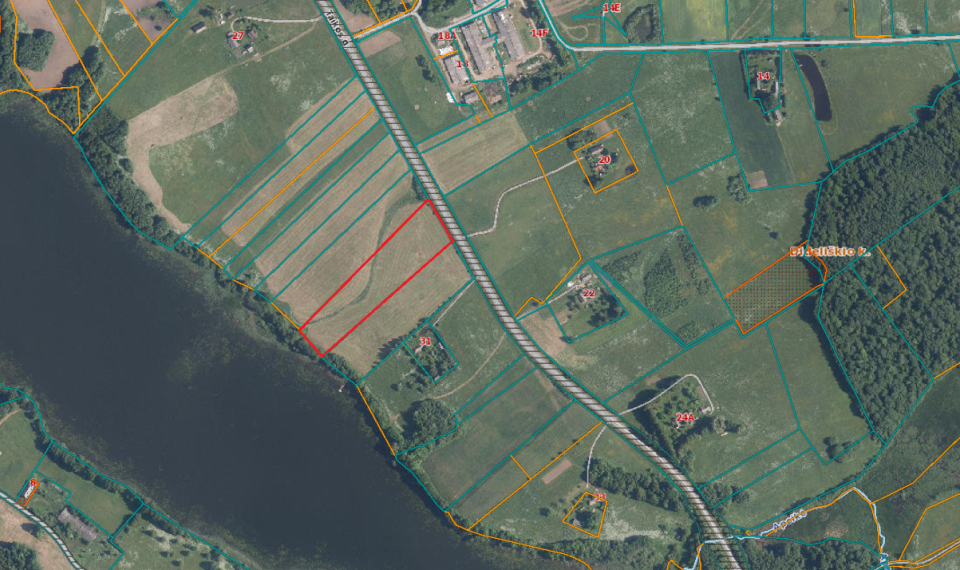 Parduodamas sklypas Žvejų g., Antanašės k., Rokiškio r. sav., 171 a ploto 1