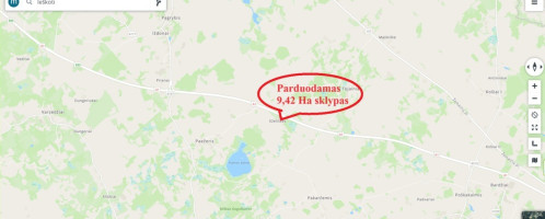 Parduodamas kitos paskirties sklypas Eželiškių k., Šilalės r. sav., 9.42 a ploto 10